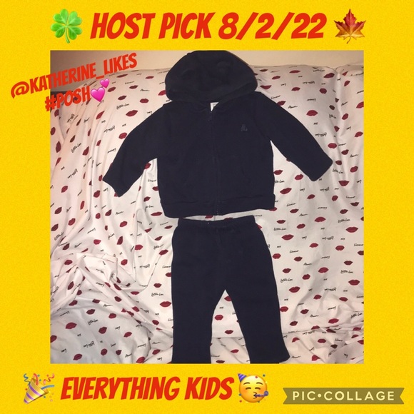 Baby gap sweatpants and zip hoodie π» 3-6 months - Picture 1 of 6